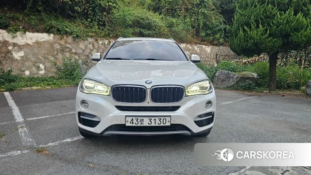 BMW X6 (F16) 2018 Белый из Кореи
