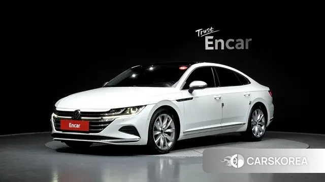 Volkswagen Arteon 2023 Белый из Кореи