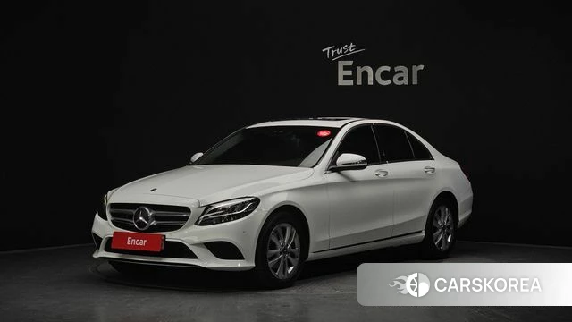 Mercedes-Benz C-Class W205 2020 Белый из Кореи