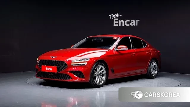 Genesis The New G70 2022 Красный из Кореи