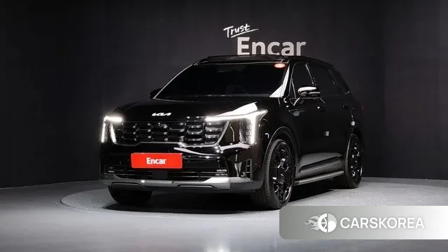 Kia The New Sorento 4th Generation 2023 Черный из Кореи