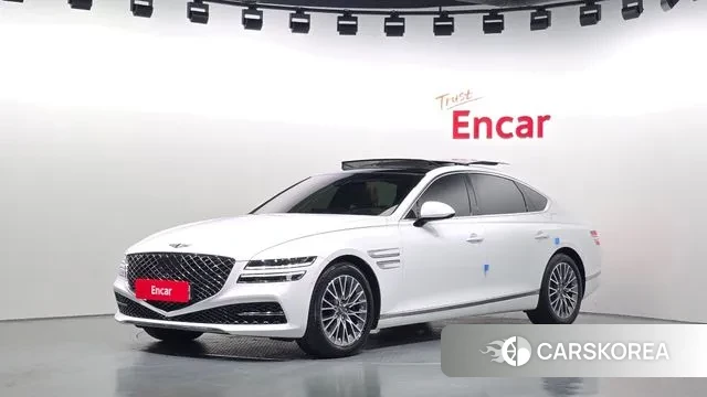 Genesis G80 (RG3) 2021 Белый из Кореи