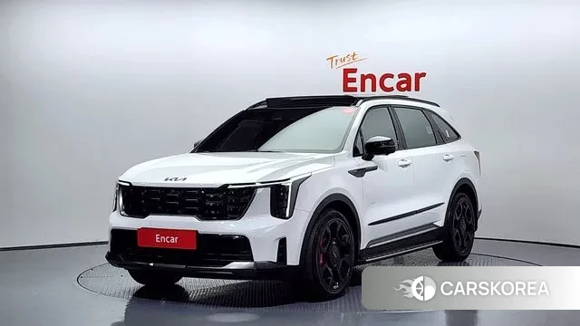 Kia The New Sorento 4th Generation 2023 Белый из Кореи