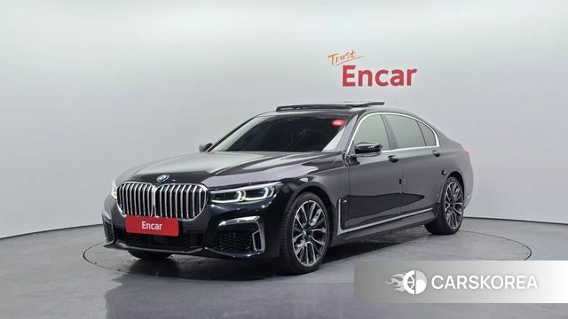 BMW 7 Series (G11) 2021 Черный из Кореи