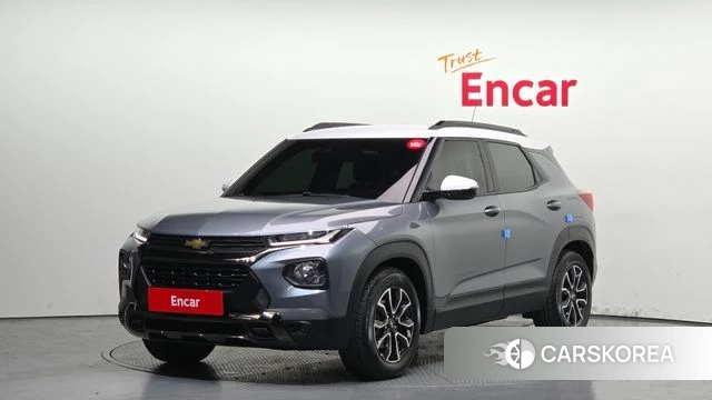 Chevrolet (GM Daewoo) Trailblazer 2020 Серебряный двухцветный из Кореи