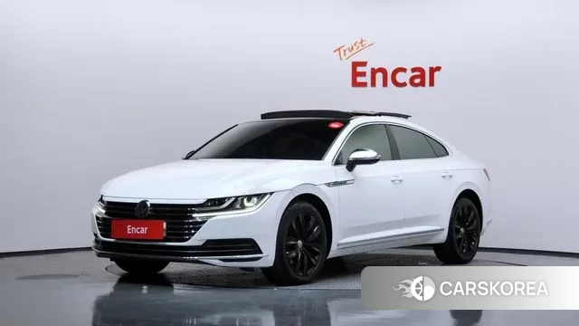Volkswagen Arteon 2019 Белый из Кореи