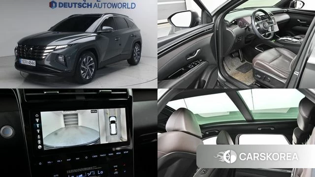 Hyundai Tucson Hybrid (NX4) 2021 Серый из Кореи