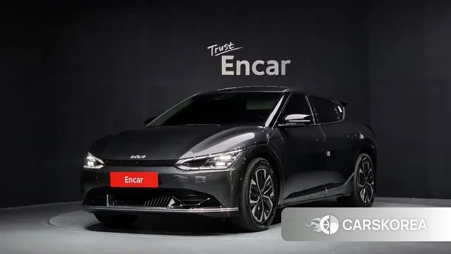 Kia EV6 2021 Серый из Кореи