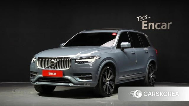Volvo XC90 second Generation 2022 Серебристо-серый из Кореи