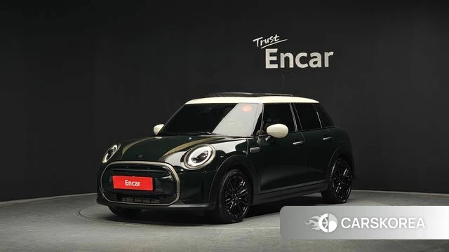 Mini Cooper 2022 Темно-зеленый из Кореи