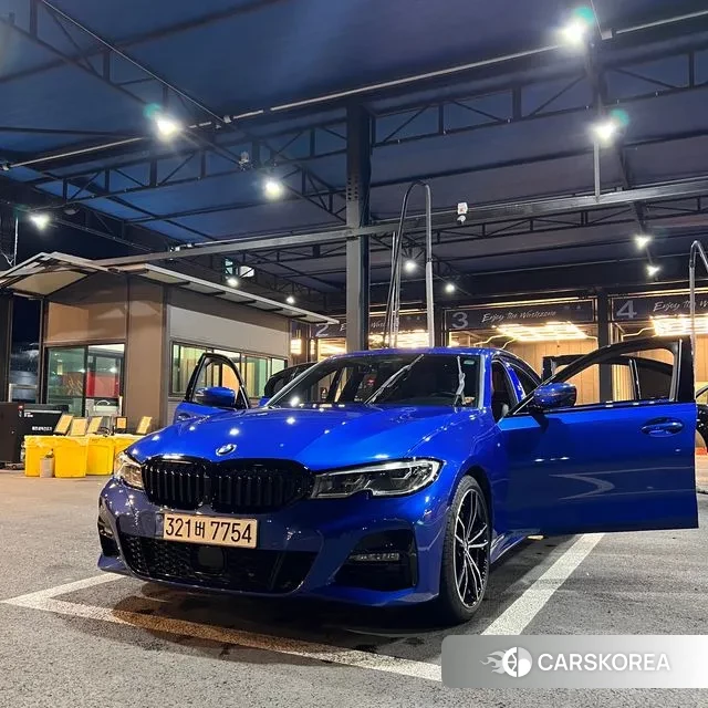 BMW 3 Series (G20) 2020 Синий из Кореи