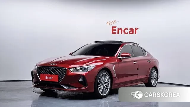 Genesis G70 2019 Красный из Кореи