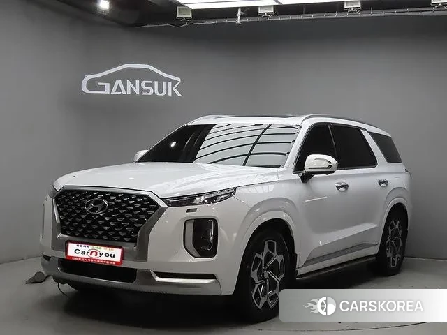 Hyundai Palisade 2021 Белый из Кореи