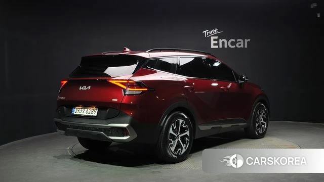 Kia Sportage 5th Generation Hybrid 2022 Красный из Кореи