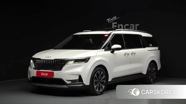 Kia Carnival 4th generation 2022 Белый из Кореи