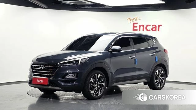 Hyundai All New Tucson 2018 Синий из Кореи