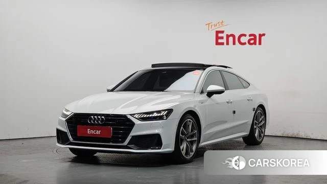Audi A7 (4K) 2020 Белый из Кореи