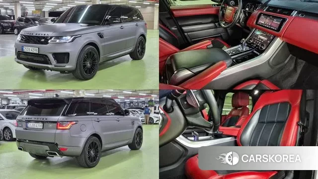 Land Rover Range Rover Sport 2nd Generation 2019 Белый из Кореи