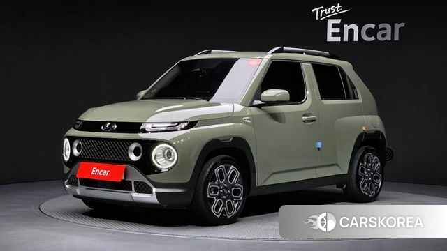 Hyundai Casper 2023 Темно-зеленый из Кореи