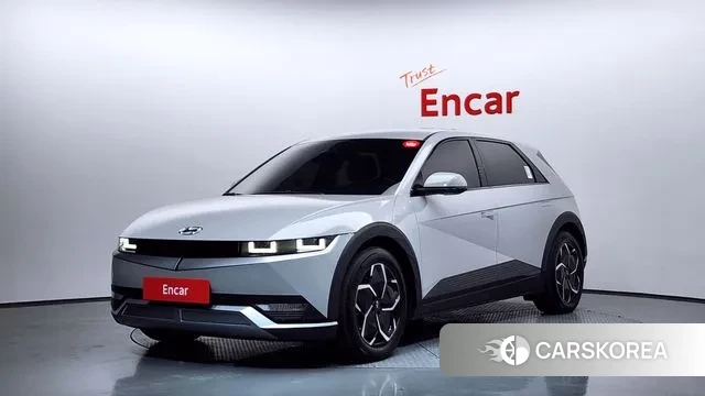 Hyundai Ionic 5 2022 Серебристо-серый из Кореи