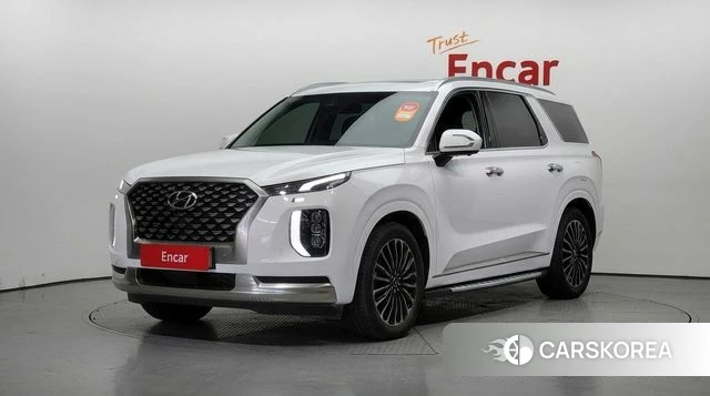 Hyundai Palisade 2021 Белый из Кореи