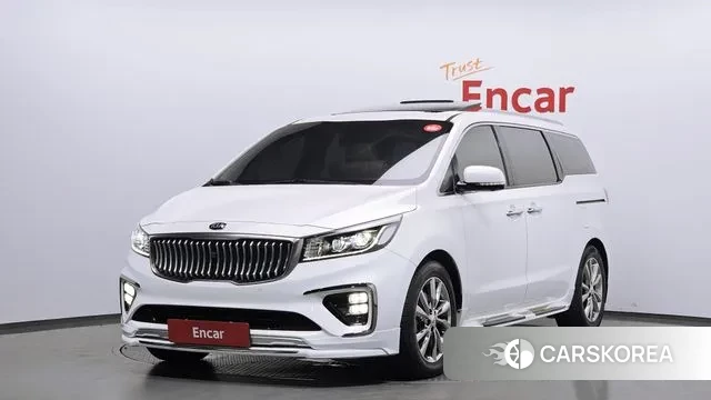 Kia The New Carnival 2019 Белый из Кореи
