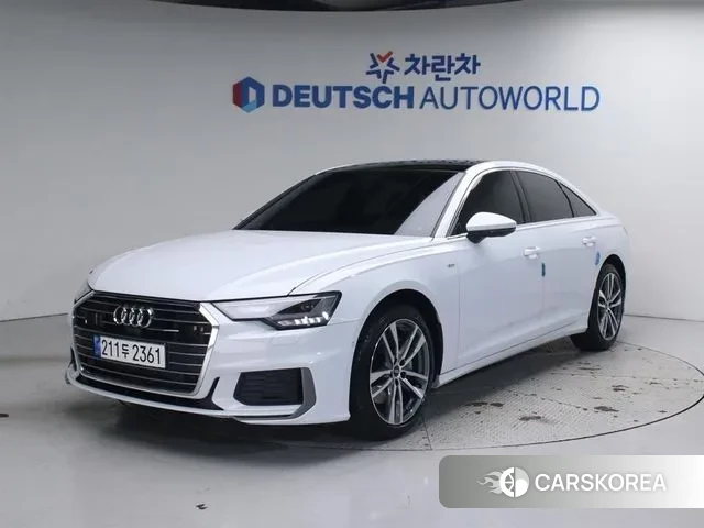 Audi A6 (C8) 2022 Белый из Кореи