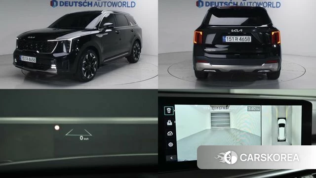 Kia The New Sorento 4th Generation 2024 Черный из Кореи