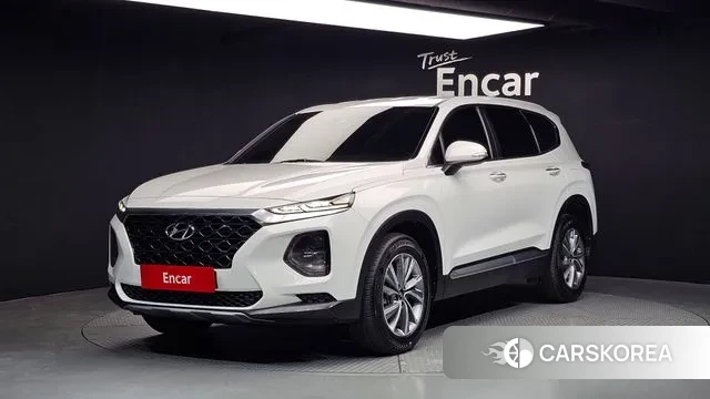 Hyundai Santa Fe TM 2020 Белый из Кореи