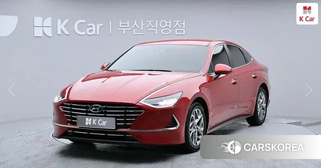 Hyundai Sonata (DN8) 2020 Красный из Кореи