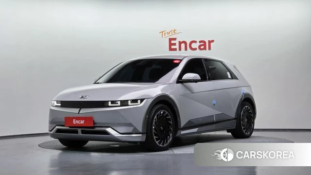 Hyundai Ionic 5 2022 Серебристо-серый из Кореи