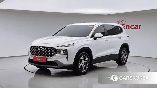 Hyundai The New Santa Fe 2022 Белый из Кореи