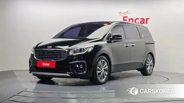 Kia The New Carnival 2018 Черный из Кореи