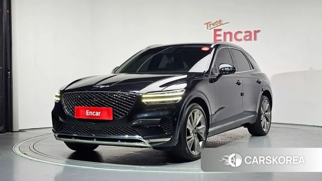 Genesis GV70 2021 Черный из Кореи