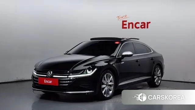 Volkswagen Arteon 2023 Черный из Кореи