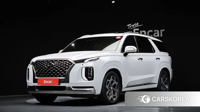 Hyundai Palisade 2022 Белый из Кореи