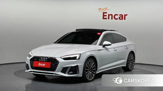 Audi A5 (F5) 2023 Белый из Кореи