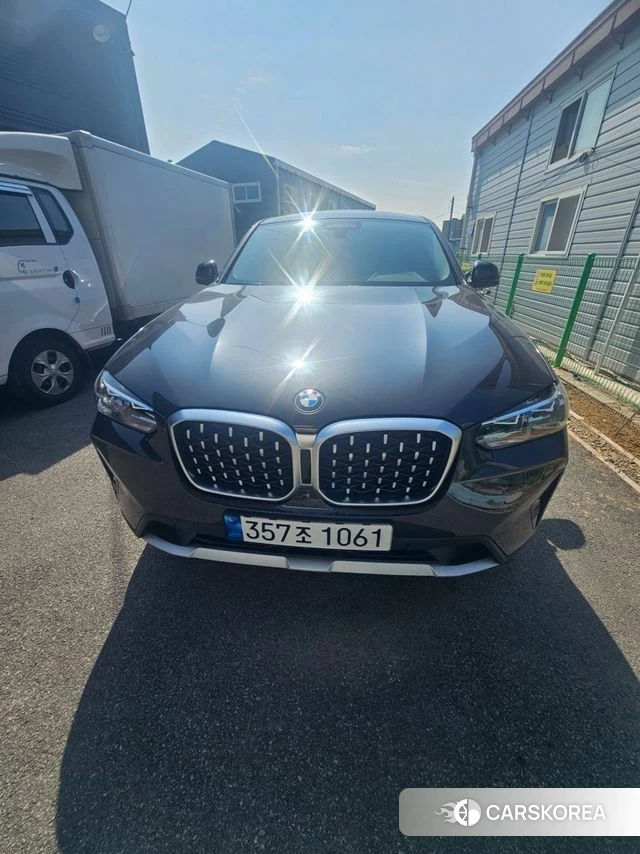 BMW X4 (G02) 2022 Серый из Кореи