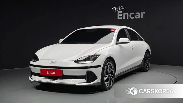 Hyundai Ionic 6 2022 Белый из Кореи