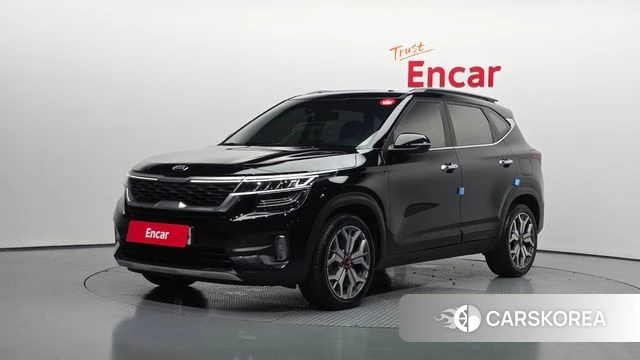 Kia Seltos 2019 Черный из Кореи