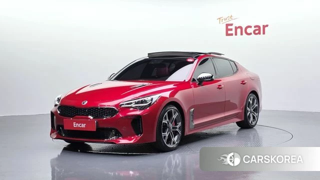 Kia Stinger 2018 Красный из Кореи