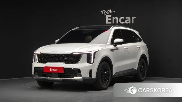 Kia The New Sorento 4th Generation 2023 Белый из Кореи