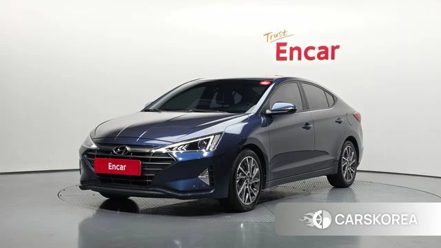 Hyundai The New Avante AD 2018 Синий из Кореи