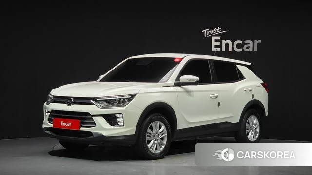 Ssangyong Beautiful Korando 2021 Белый из Кореи