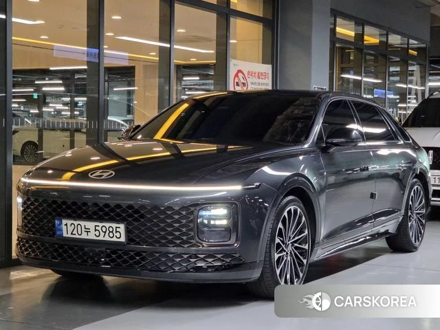 Hyundai Grandeur Hybrid (GN7) 2024 Серый из Кореи