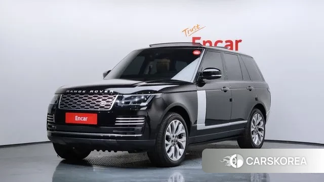 Land Rover Range Rover 4th Generation 2021 Черный из Кореи
