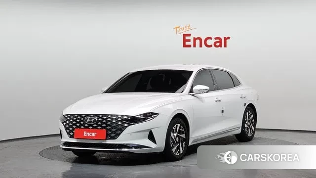 Hyundai The New Grandeur IG Hybrid 2021 Белый из Кореи