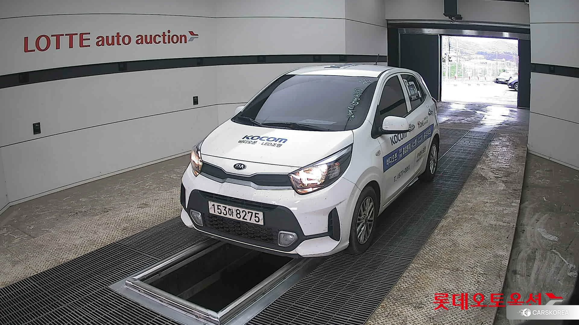 Kia Morning 2021 Clear White из Кореи