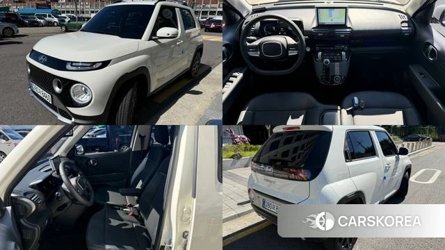 Hyundai Casper 2023 Белый из Кореи