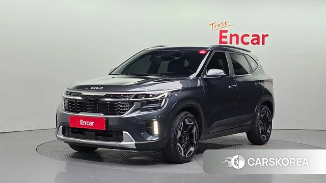 Kia The New Seltos 2022 Серый из Кореи